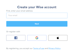 Send money across the world using Wise